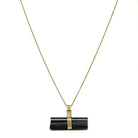 Black Tourmaline Natural Double Terminated Crystal Pendant from Brazil | Venusrox