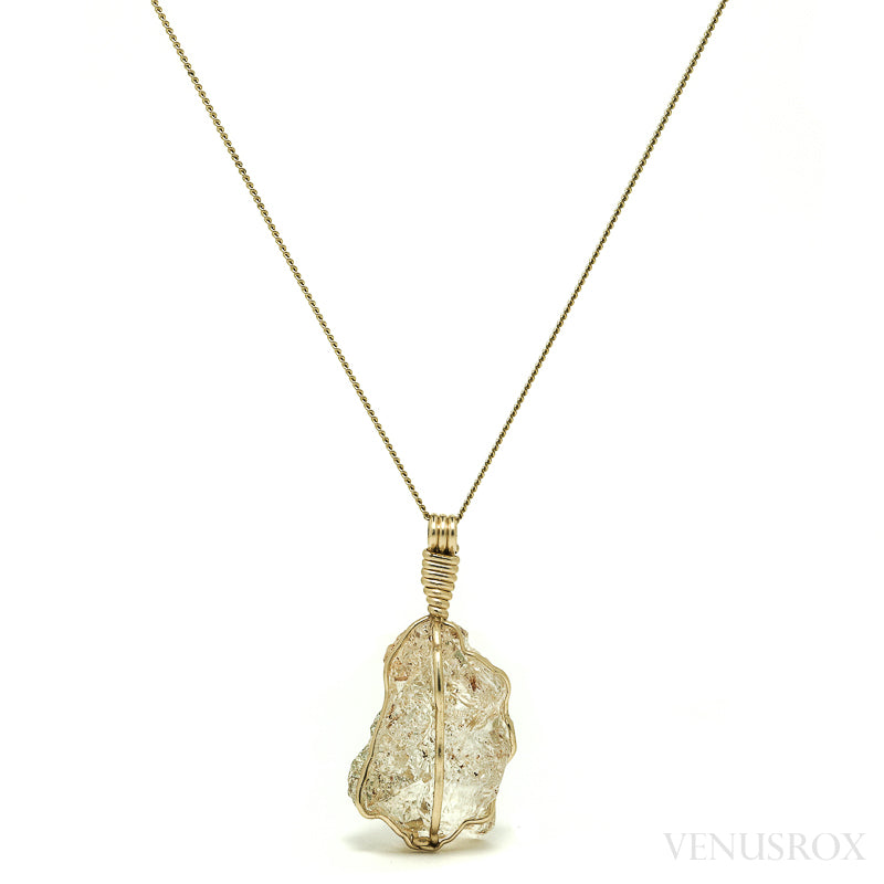 Etched Quartz Natural Crystal Pendant from Madagascar | Venusrox