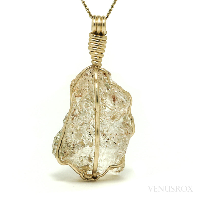 Etched Quartz Natural Crystal Pendant from Madagascar | Venusrox