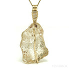 Etched Quartz Natural Crystal Pendant from Madagascar | Venusrox