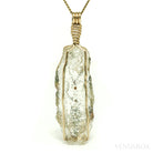 Etched Quartz Natural Crystal Pendant from Madagascar | Venusrox