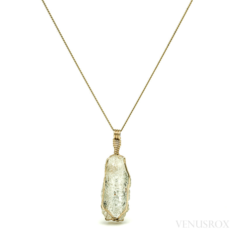 Etched Quartz Natural Crystal Pendant from Madagascar | Venusrox