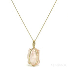 Rose Quartz Natural Crystal Pendant from Brazil | Venusrox