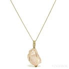 Rose Quartz Natural Crystal Pendant from Brazil | Venusrox