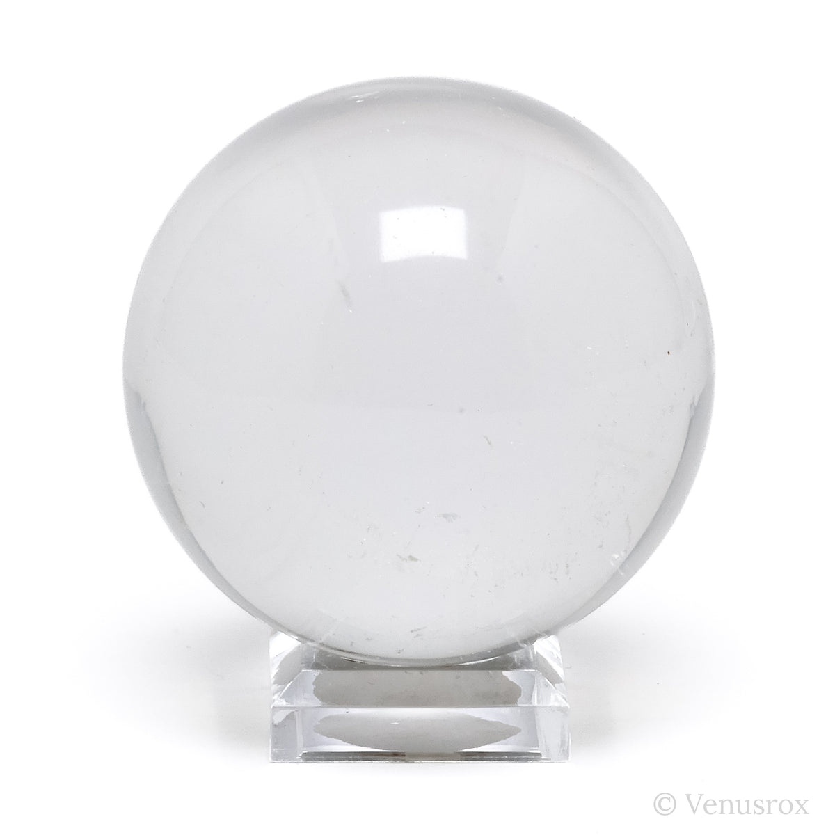 Clear Quartz Polished Sphere from Brazil | Venusrox