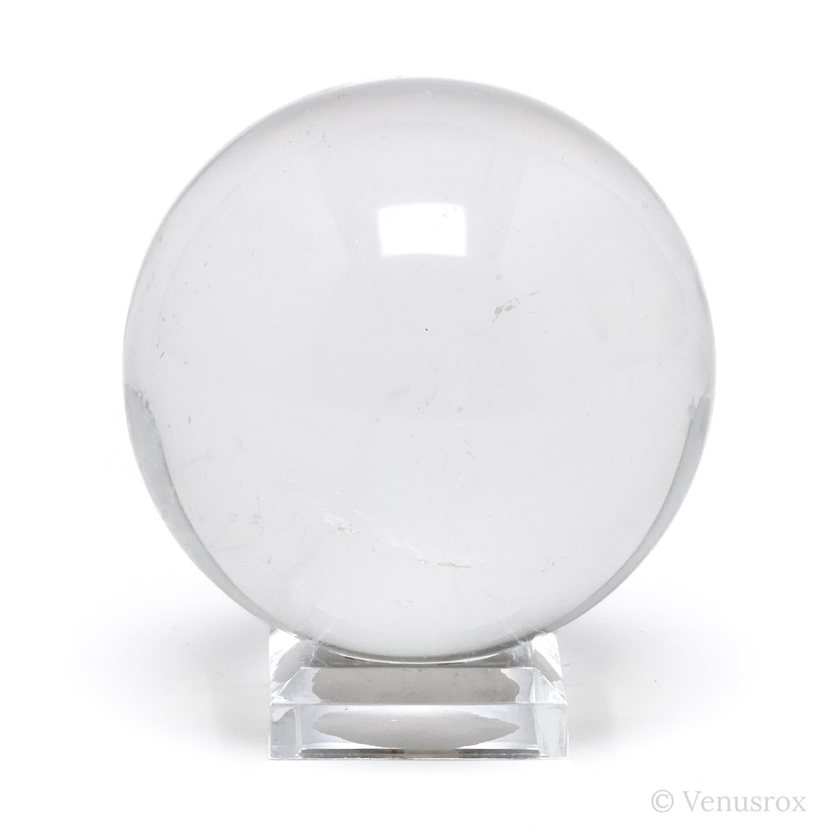 Clear Quartz Polished Sphere from Brazil | Venusrox