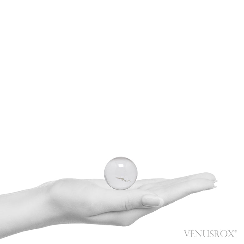 Clear Quartz Polished Sphere from Brazil | Venusrox