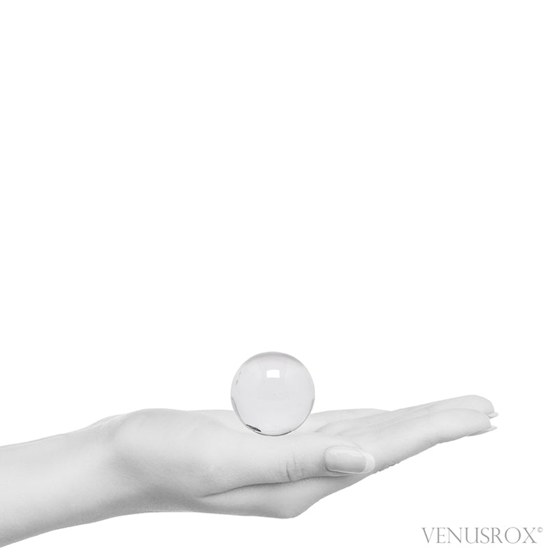 Clear Quartz Polished Sphere from Brazil | Venusrox