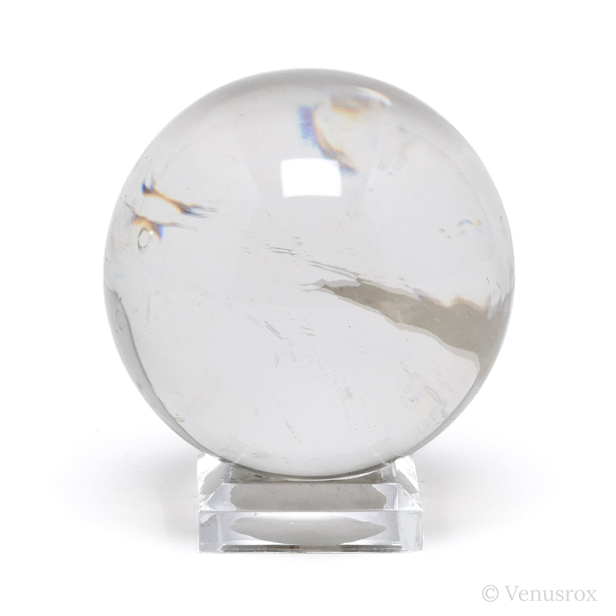 Clear Quartz Polished Sphere from Brazil | Venusrox
