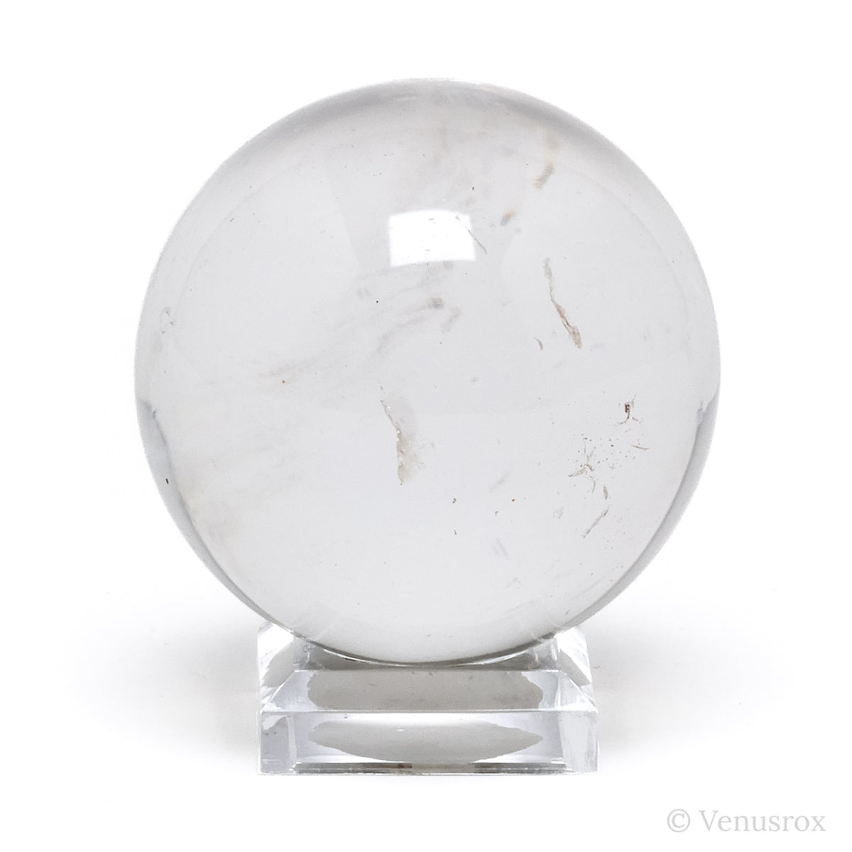 Clear Quartz Polished Sphere from Brazil | Venusrox