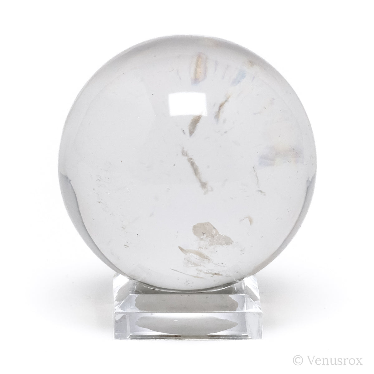 Clear Quartz Polished Sphere from Brazil | Venusrox