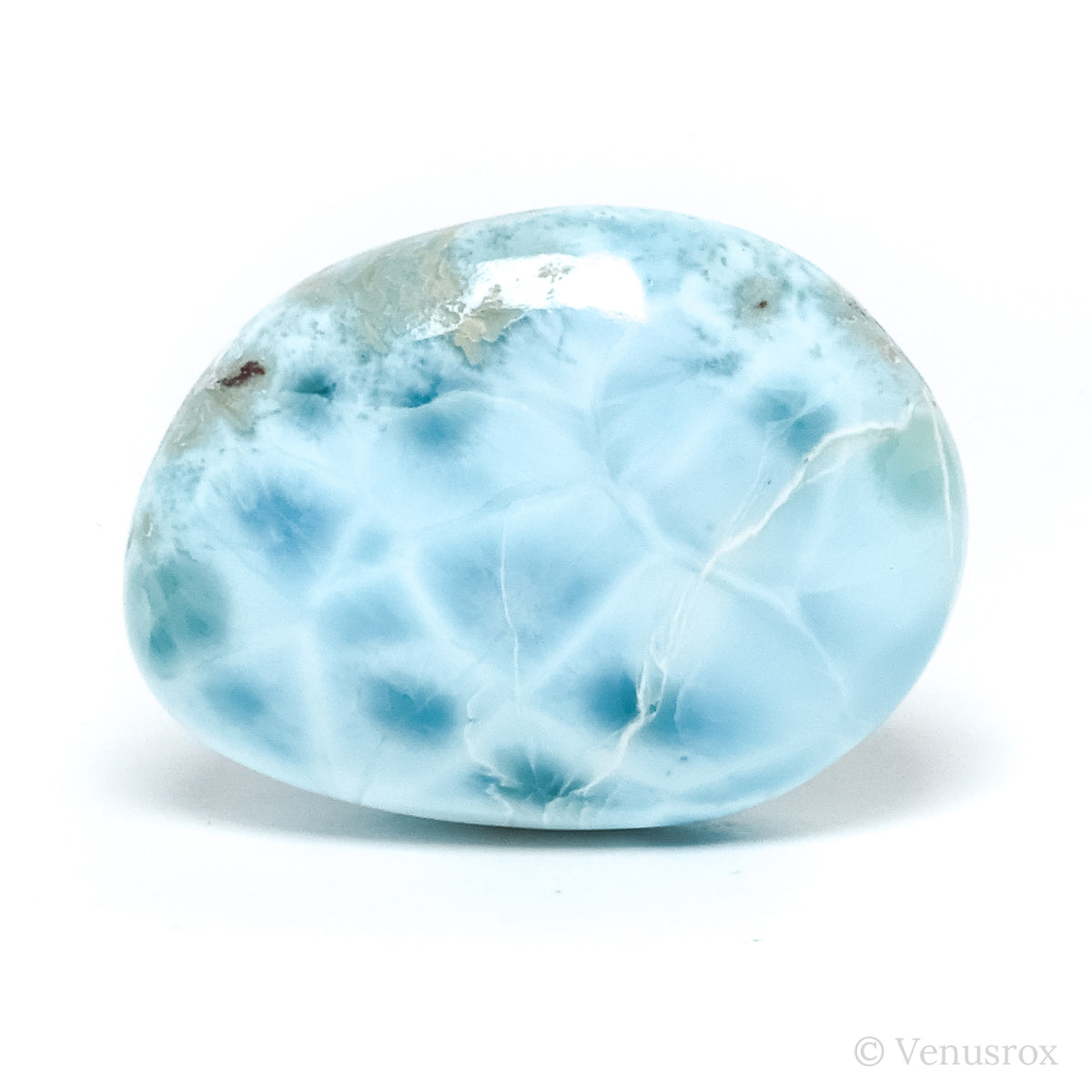 Larimar Polished Crystal from Dominican Republic | Venusrox