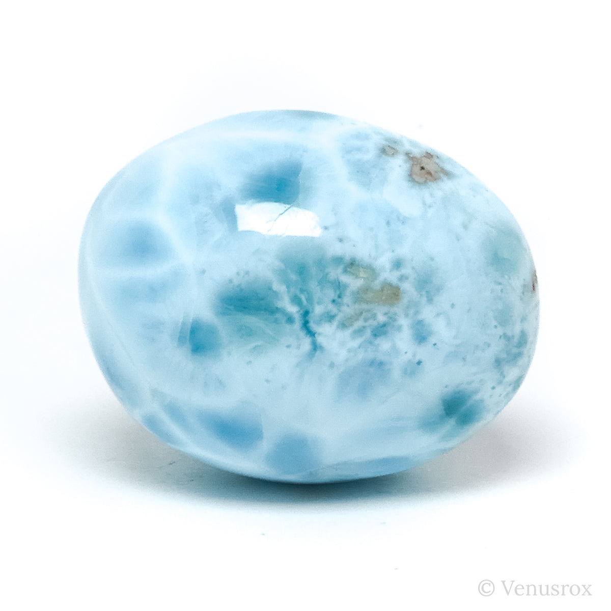 Larimar Polished Crystal from Dominican Republic | Venusrox