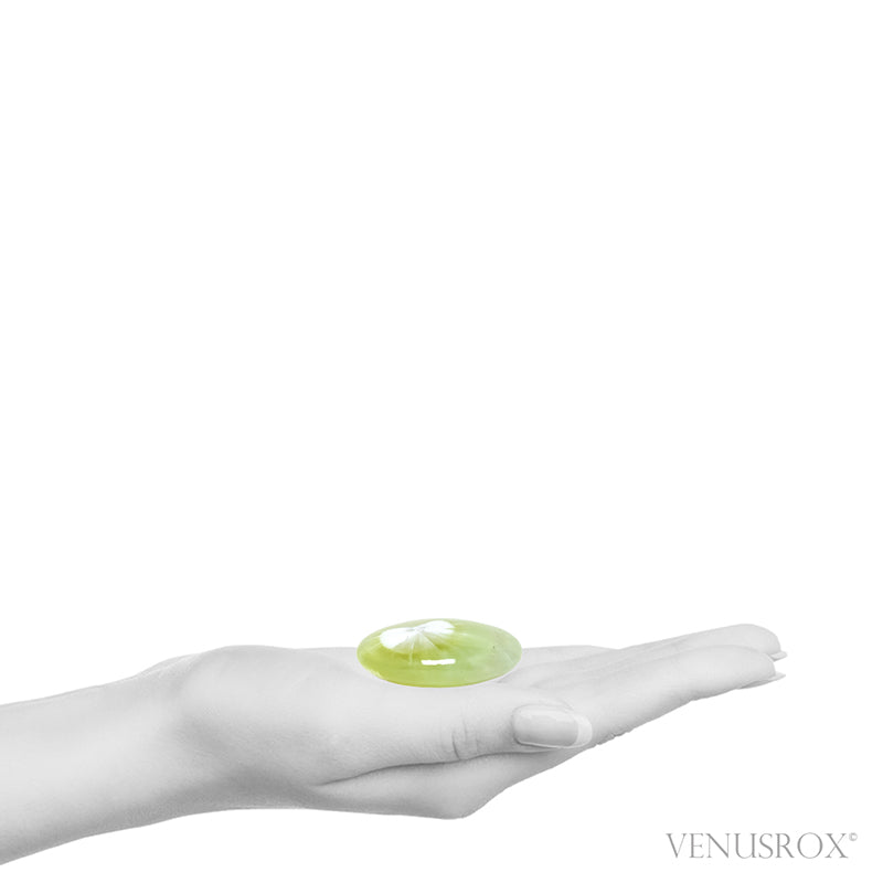 Prehnite Polished Crystal from Wave Hill, Northern Territory, Australia | Venusrox