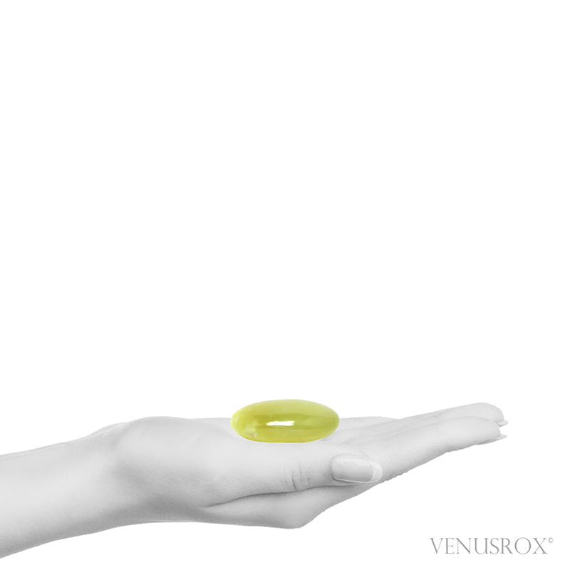 Prehnite Polished Crystal from Wave Hill, Northern Territory, Australia | Venusrox