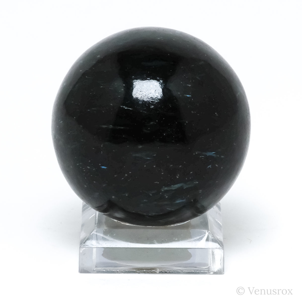 Nuummite Polished Sphere from Greenland | Venusrox