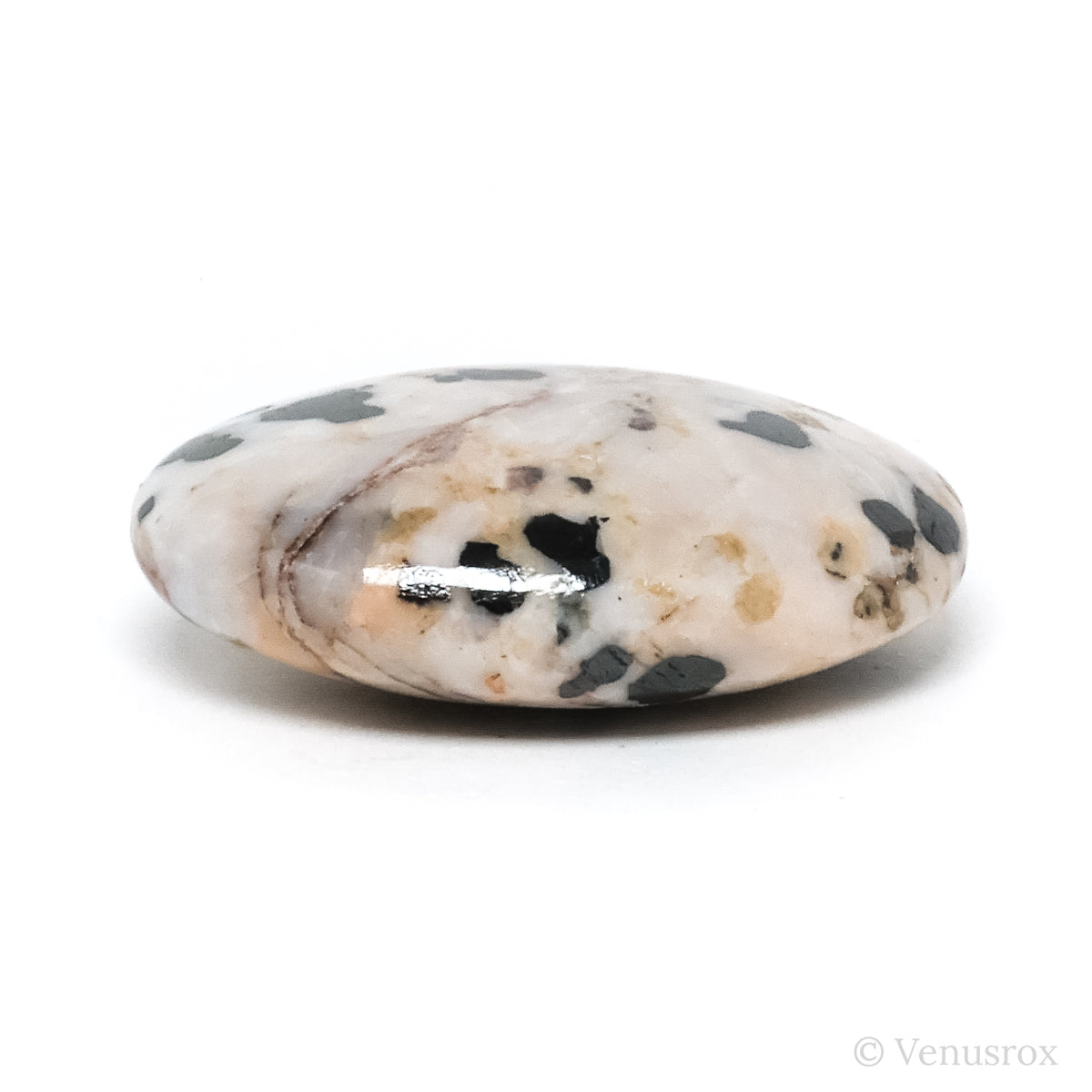 Willemite with Franklinite Polished Crystal from New Jersey, USA | Venusrox