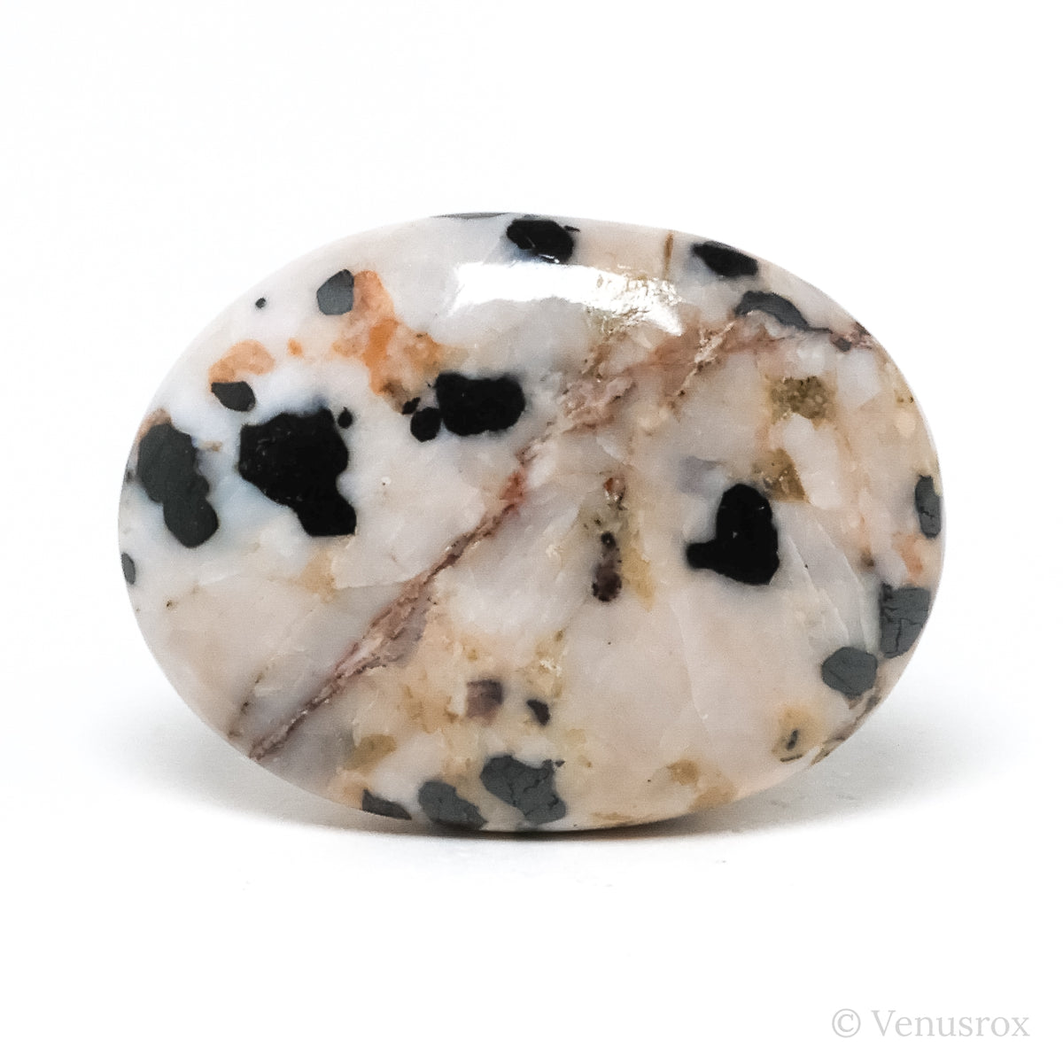 Willemite with Franklinite Polished Crystal from New Jersey, USA | Venusrox