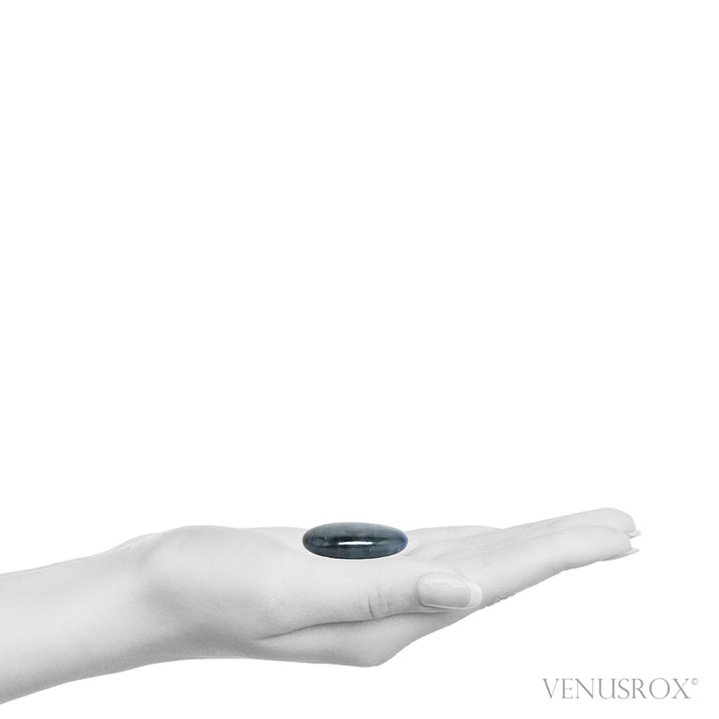 Blue Sapphire Polished Crystal from India | Venusrox