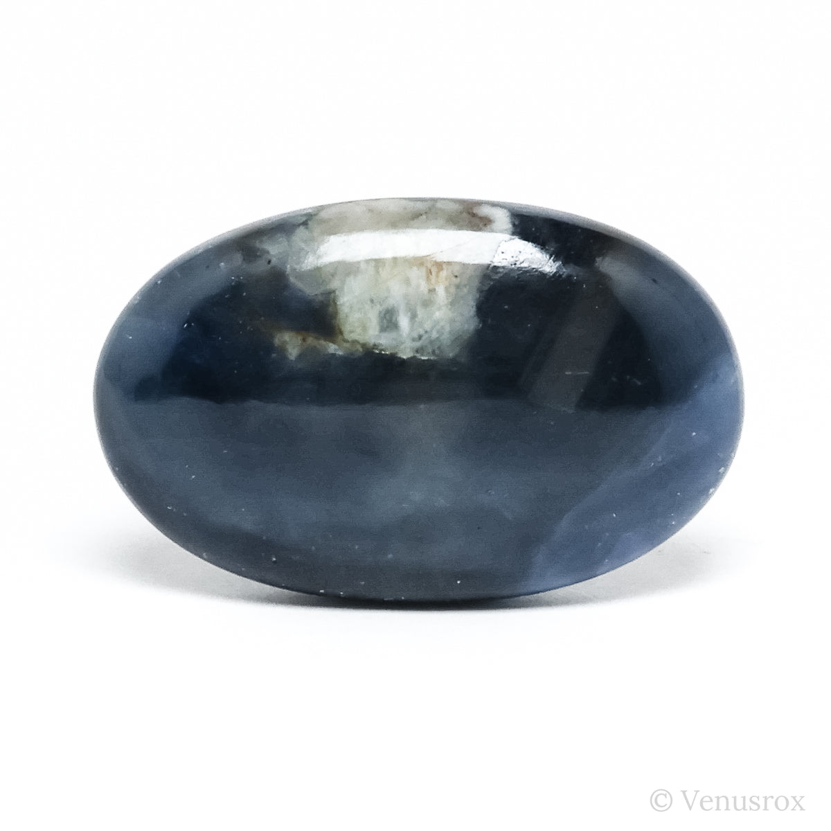 Blue Sapphire Polished Crystal from India | Venusrox