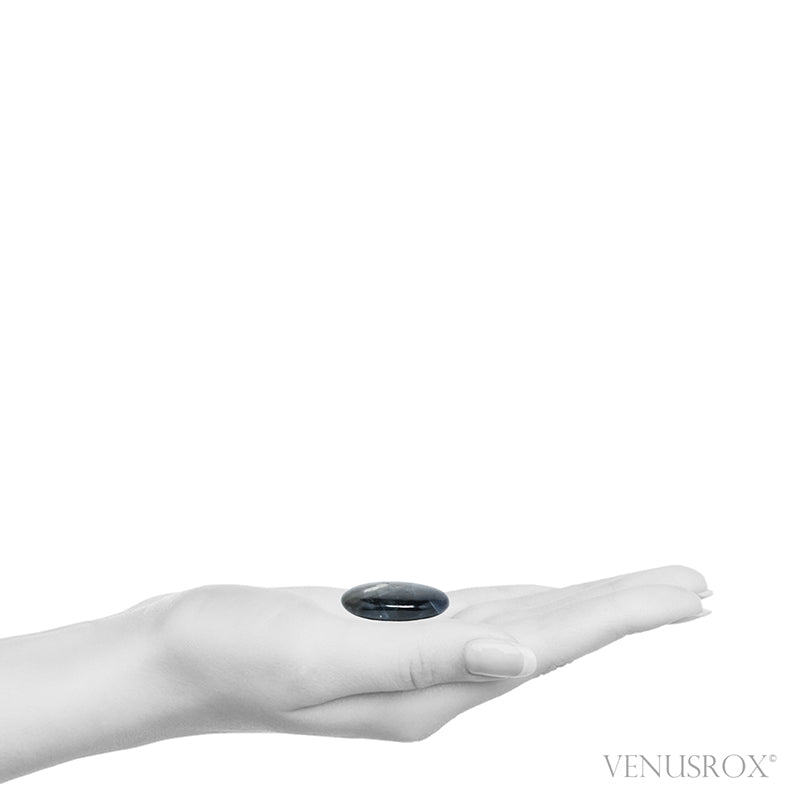 Blue Sapphire Polished Crystal from India | Venusrox