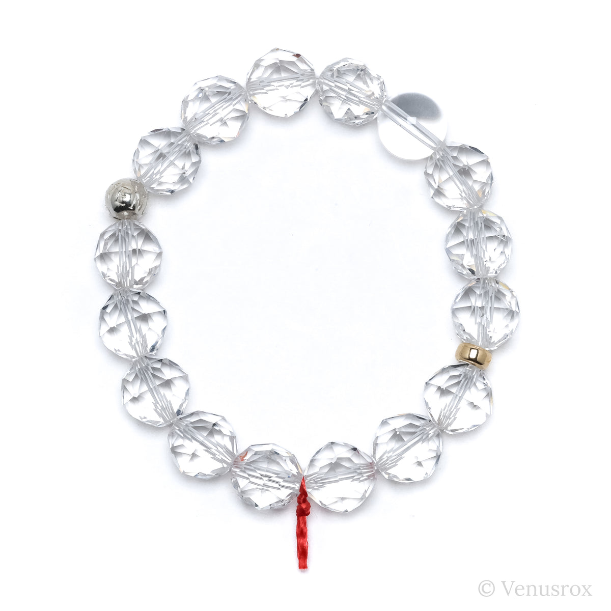Clear Quartz Bead Bracelet from Brazil | Venusrox