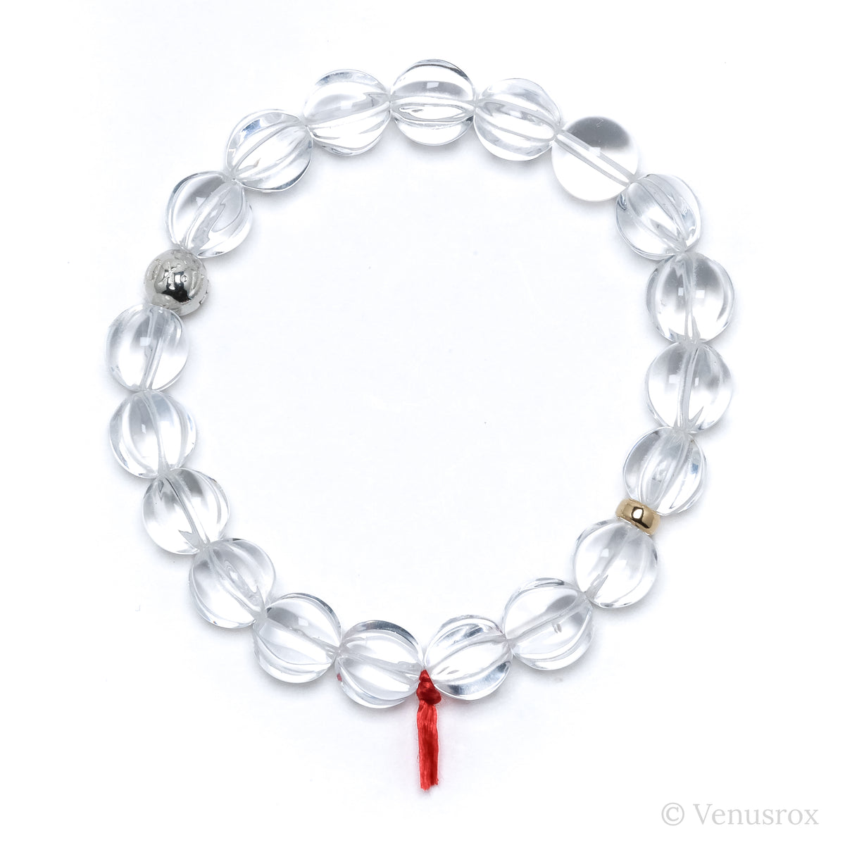 Clear Quartz Bead Bracelet from Brazil | Venusrox
