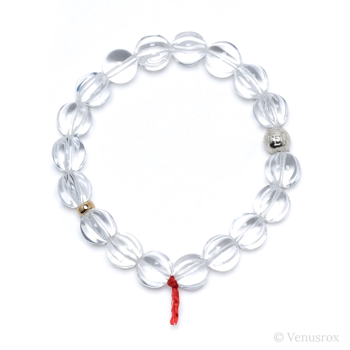 Clear Quartz Bead Bracelet from Brazil | Venusrox