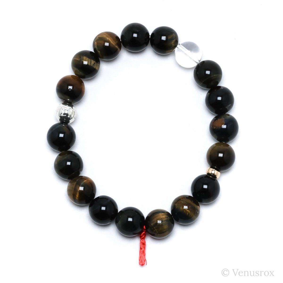 Tigers Eye with Falcons Eye Bracelet from South Africa | Venusrox