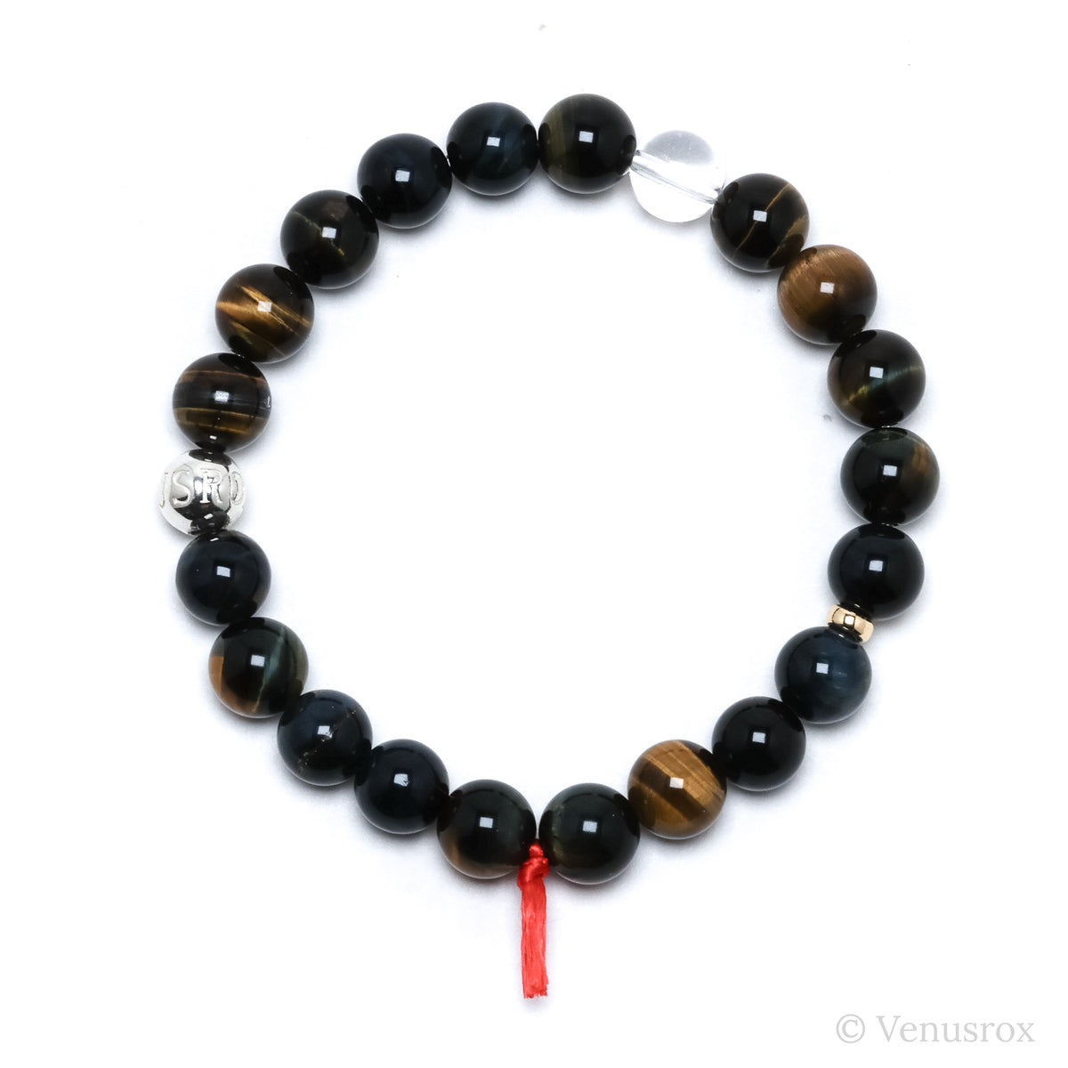 Tigers Eye with Falcons Eye Bracelet from South Africa | Venusrox