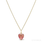 Pink Tourmaline Heart Pendant from Brazil | Venusrox