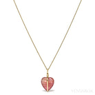 Pink Tourmaline Heart Pendant from Brazil | Venusrox