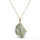 Natural Moldavite Crystal Pendant from Chlum, Czech Republic | Venusrox