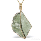 Natural Moldavite Crystal Pendant from Chlum, Czech Republic | Venusrox