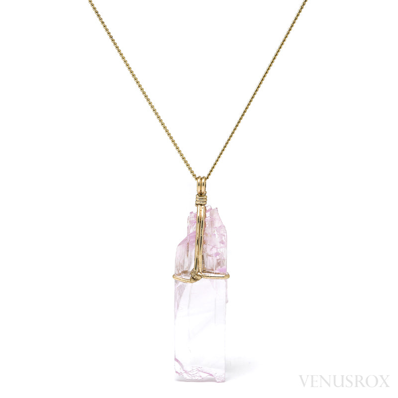 Kunzite Natural Crystal Pendant from Afghanistan| Venusrox