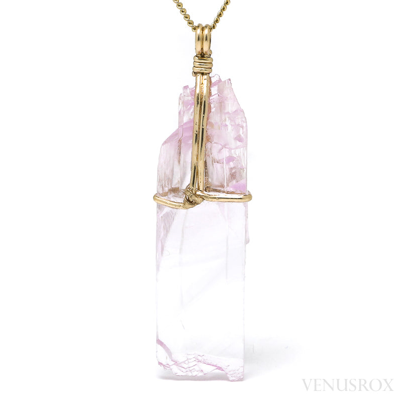 Kunzite Natural Crystal Pendant from Afghanistan| Venusrox