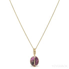 Calcite Cobaltoan Polished Crystal Pendant from Morocco | Venusrox