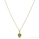 Peridot Polished Sphere Pendant from the Kaghan Valley, Pakistan | Venusrox