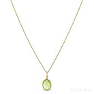 Peridot Polished Crystal Pendant from the Kaghan Valley, Pakistan | Venusrox