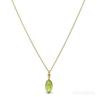 Peridot Polished Crystal Pendant from the Kaghan Valley, Pakistan | Venusrox