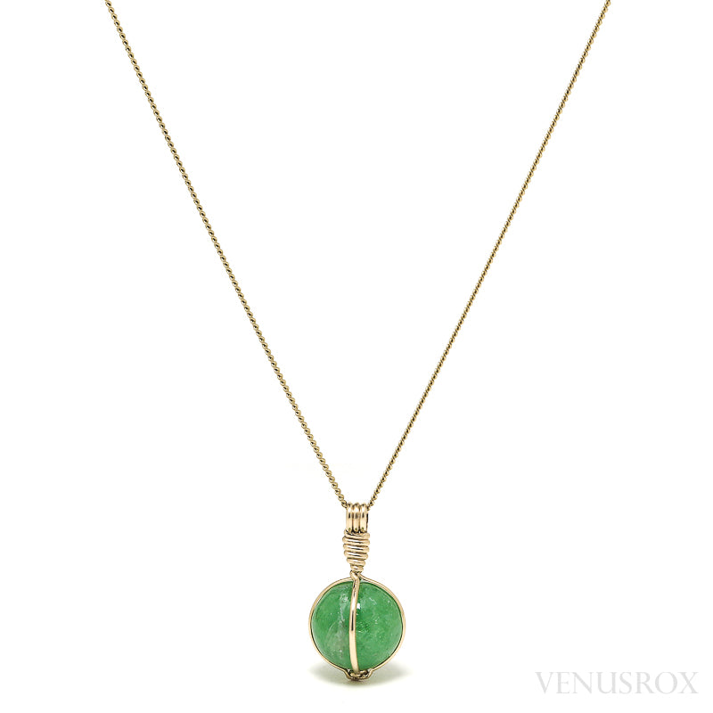 Tsavorite Garnet Natural Crystal Pendant from Tanzania | Venusrox