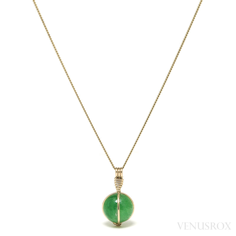 Tsavorite Garnet Natural Crystal Pendant from Tanzania | Venusrox