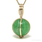 Tsavorite Garnet Natural Crystal Pendant from Tanzania | Venusrox