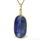 Blue Kyanite Polished Crystal Pendant from Nepal | Venusrox