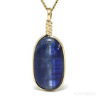 Blue Kyanite Polished Crystal Pendant from Nepal | Venusrox