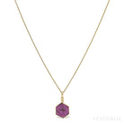 Ruby Polished Crystal Pendant from India | Venusrox