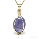 Natural Tanzanite Polished Crystal Pendant from Tanzania | Venusrox