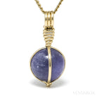 Natural Tanzanite Polished Crystal Pendant from Tanzania | Venusrox