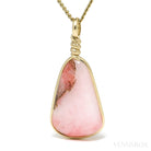 Tugtupite Polished Crystal Pendant from Tugtup Agtâkorfia, Narsaq municipality, Greenland | Venusrox