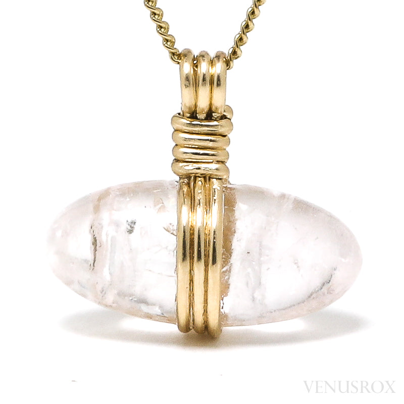 Danburite Polished Crystal Pendant from Mexico | Venusrox